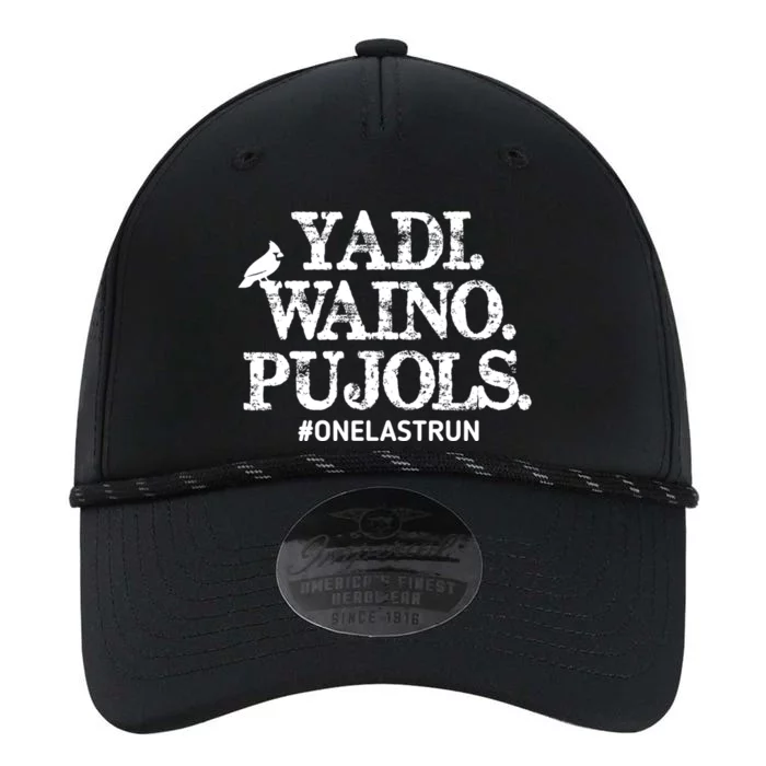 Yadi Waino Pujols #Onelastrun Baseball Performance The Dyno Cap