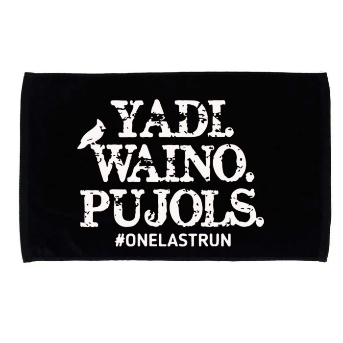 Yadi Waino Pujols #Onelastrun Baseball Microfiber Hand Towel