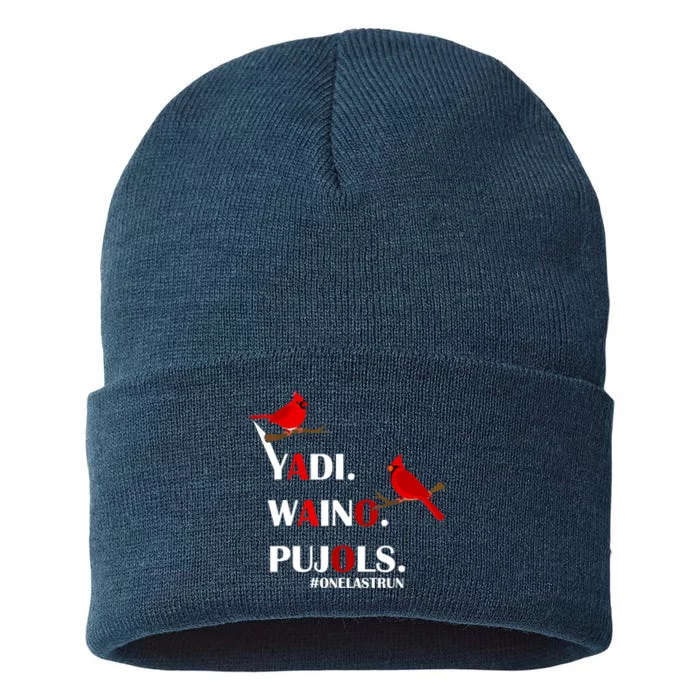 Yadi Waino Pujols For Women Sustainable Knit Beanie