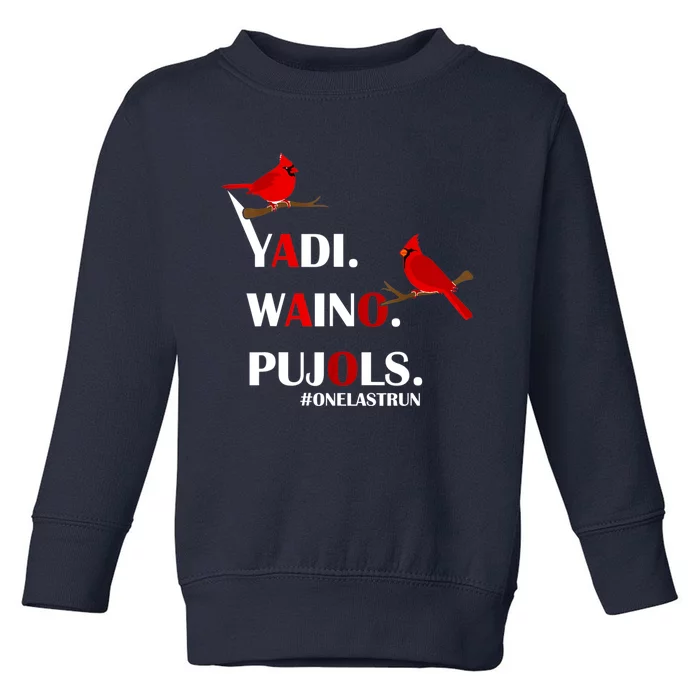 Yadi Waino Pujols For Women Toddler Sweatshirt