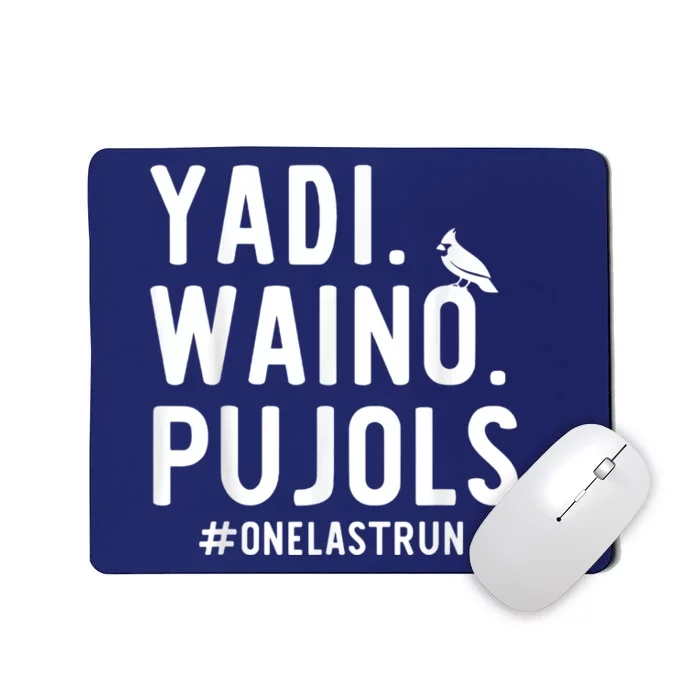 Yadi Waino Pujols Mousepad