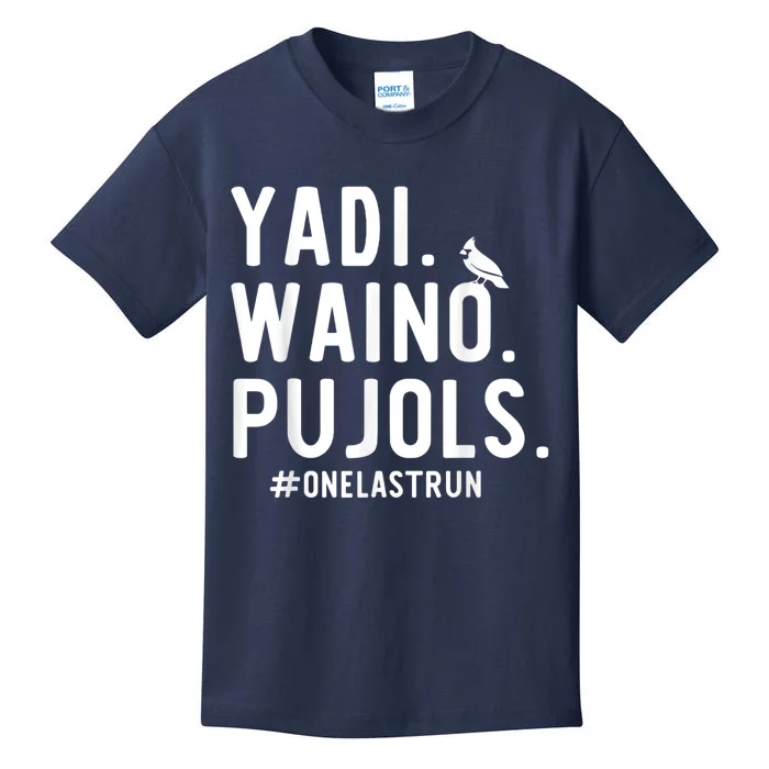 Yadi Waino Pujols Kids T-Shirt