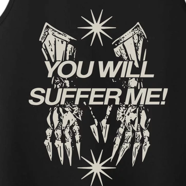 You Will Suffer μE Performance Tank