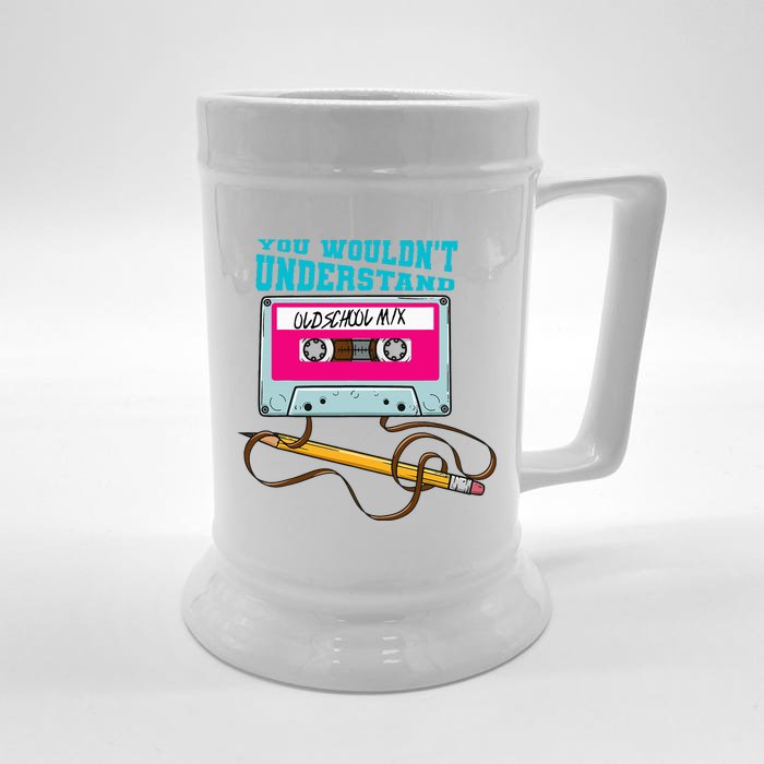 You Wouldnt Understand 90s Retro Era Born In The 1990 Front & Back Beer Stein