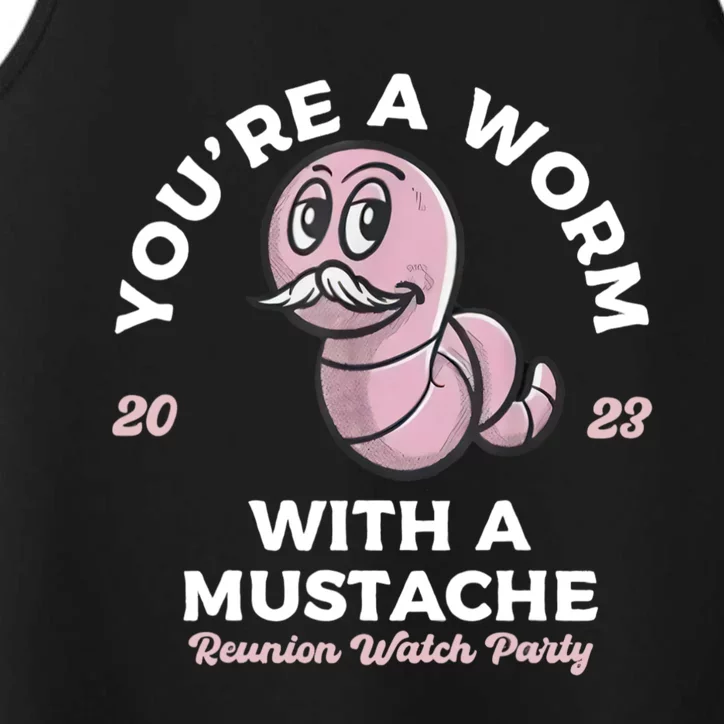 Youre Worm With A Mustache James Tom Ariana Reality Performance Tank