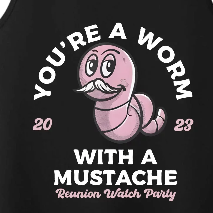 Youre Worm With A Mustache James Tom Ariana Reality Performance Tank