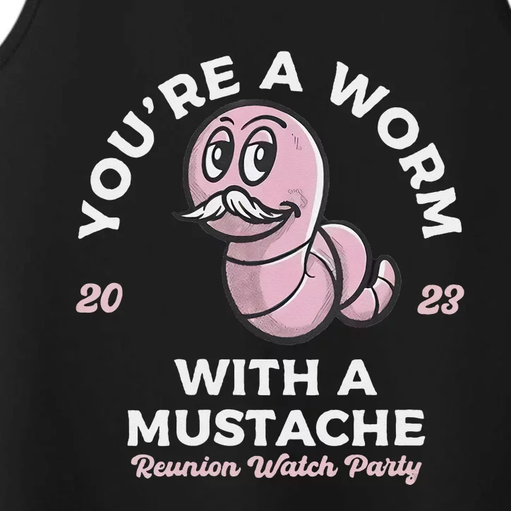 You're Worm With A Mustache James Tom Ariana Reality Performance Tank