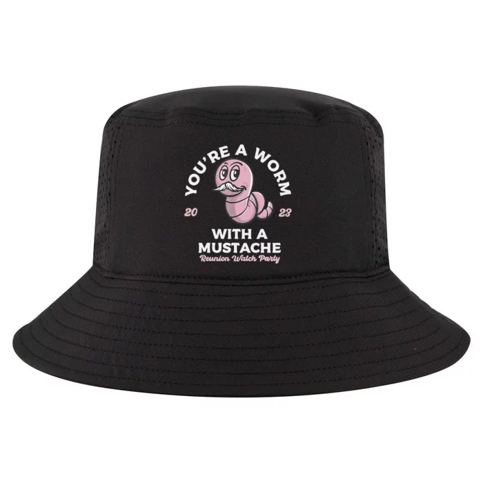 You're Worm With A Mustache James Tom Ariana Reality Cool Comfort Performance Bucket Hat