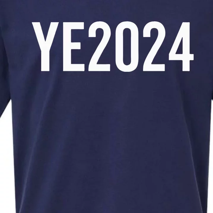 YE2024 Ye 2024 President Election Vote Sueded Cloud Jersey T-Shirt