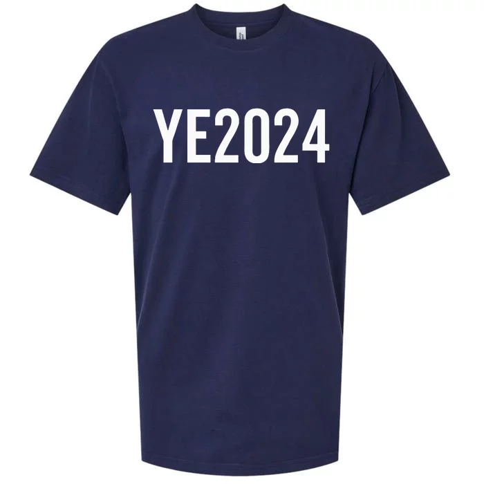 YE2024 Ye 2024 President Election Vote Sueded Cloud Jersey T-Shirt