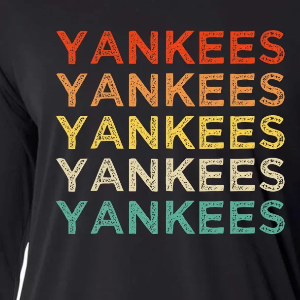 Yankees Cooling Performance Long Sleeve Crew