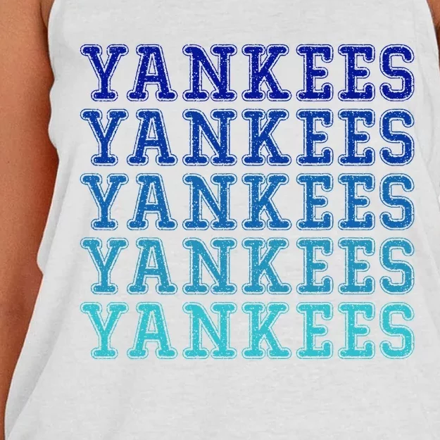 Yankee Women's Knotted Racerback Tank