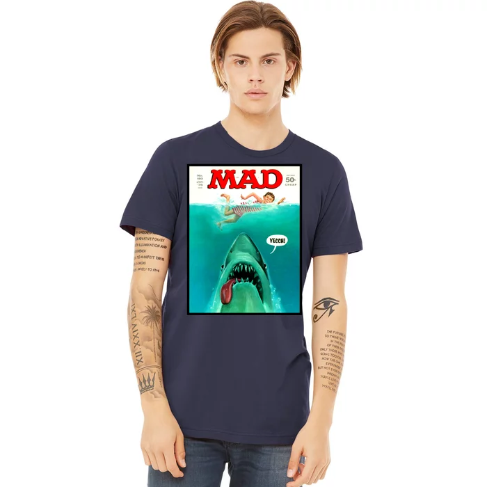 Yep Yep Another Vintage Mad Magazine Cover Art!!! Premium T-Shirt