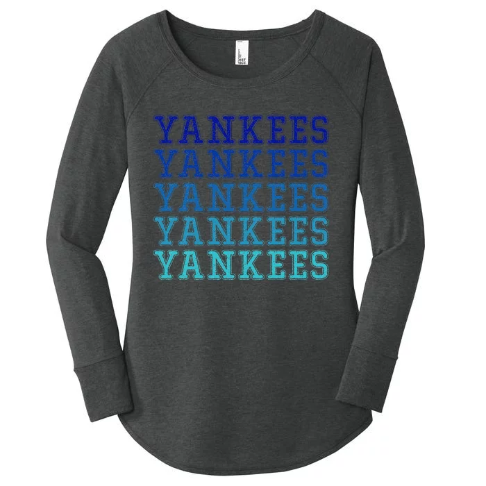 Y.Ankees Women's Perfect Tri Tunic Long Sleeve Shirt