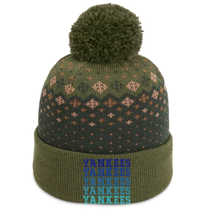 Y.Ankees The Baniff Cuffed Pom Beanie