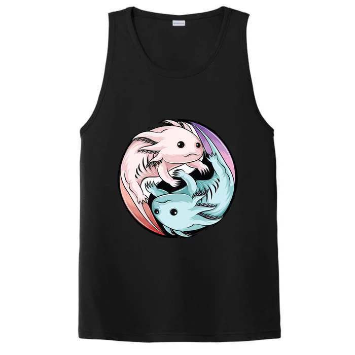 Ying Yang Axolotls Performance Tank