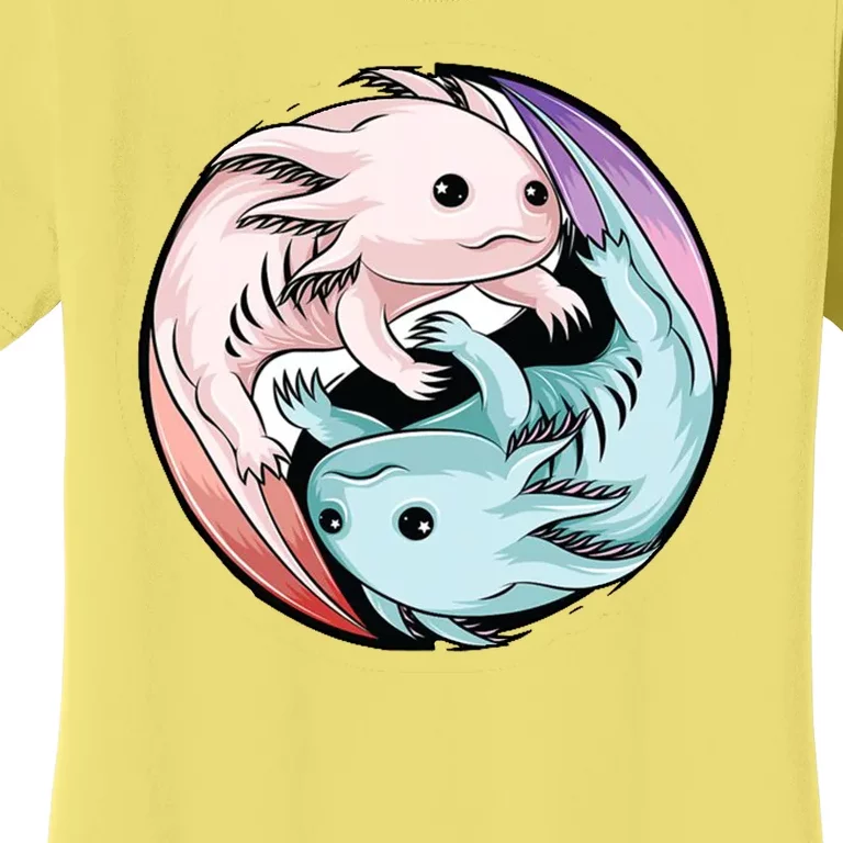 Ying Yang Axolotls Women's T-Shirt