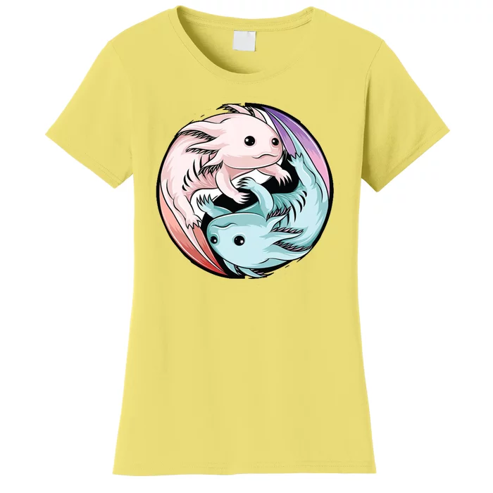 Ying Yang Axolotls Women's T-Shirt