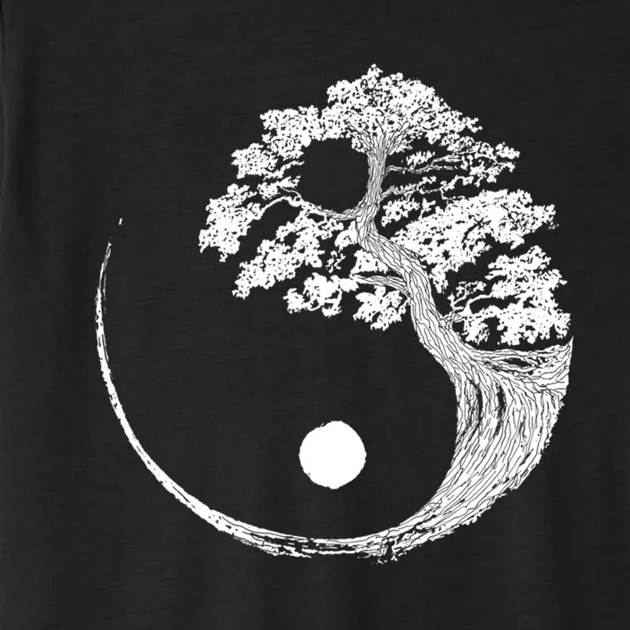 Yin Yang Bonsai Tree Japanese Buddhist Zen Gift ChromaSoft Performance T-Shirt