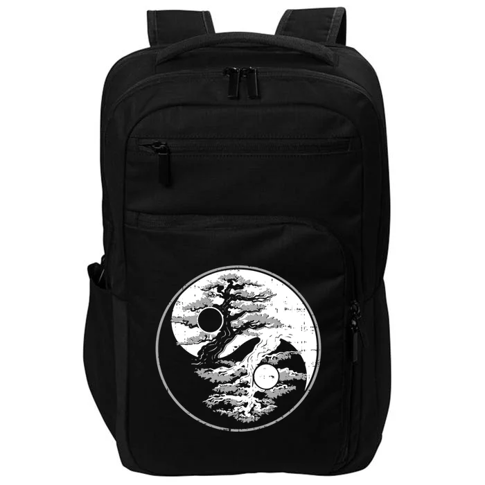 Yin Yang Bonsai Tree Spiritual Enso Circle Yoga Gift Idea Gift Impact Tech Backpack