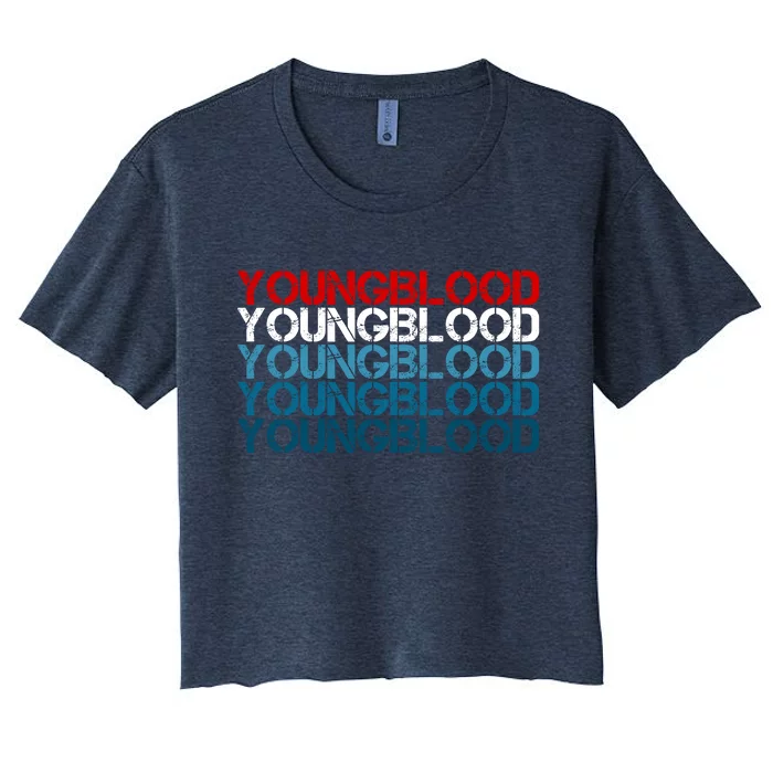 Youngblood Young Blood Women's Crop Top Tee