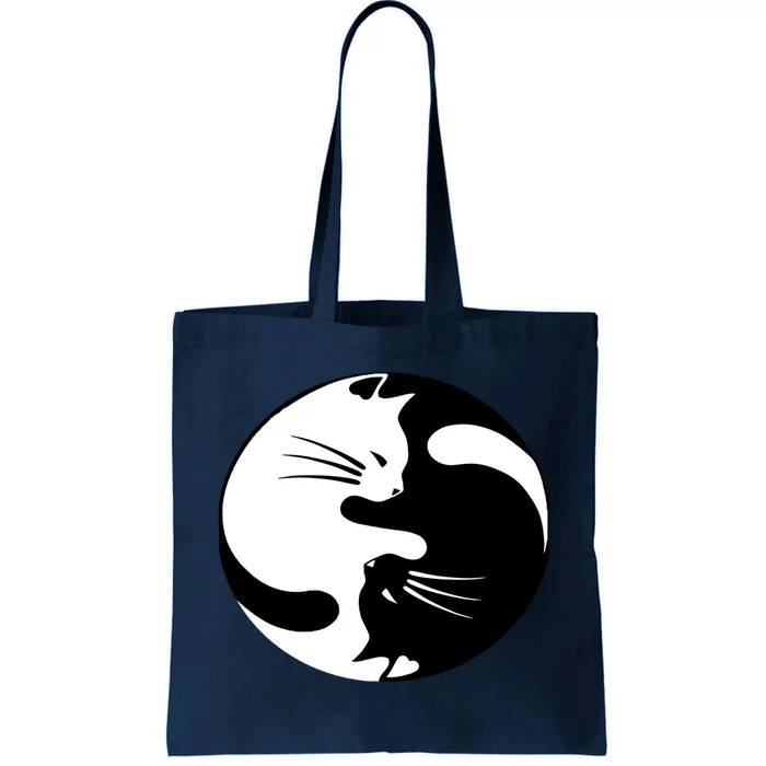 Ying Yang Cat Essential Tote Bag