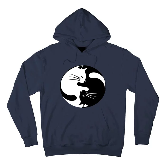 Ying Yang Cat Essential Tall Hoodie