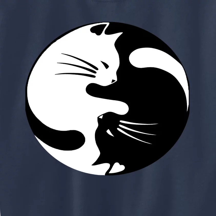 Ying Yang Cat Essential Kids Sweatshirt