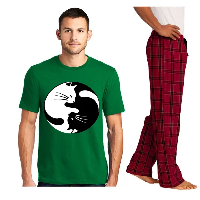 Ying Yang Cat Pajama Set