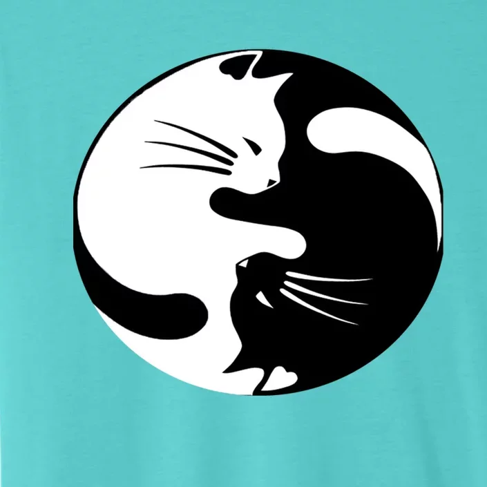 Ying Yang Cat ChromaSoft Performance T-Shirt