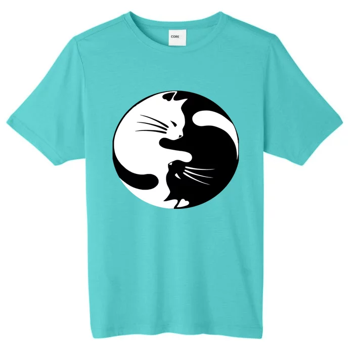 Ying Yang Cat ChromaSoft Performance T-Shirt