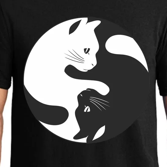 Ying Yang Cat Pajama Set