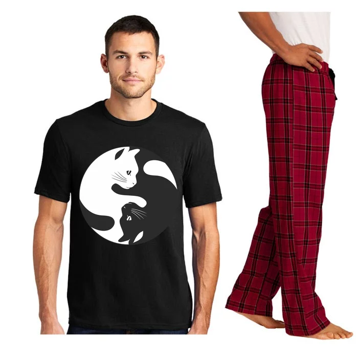 Ying Yang Cat Pajama Set