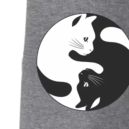 Ying Yang Cat Doggie 3-End Fleece Hoodie