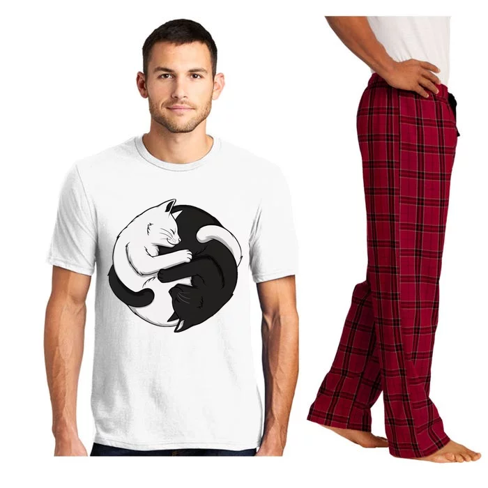 Yin Yang Cats Pajama Set