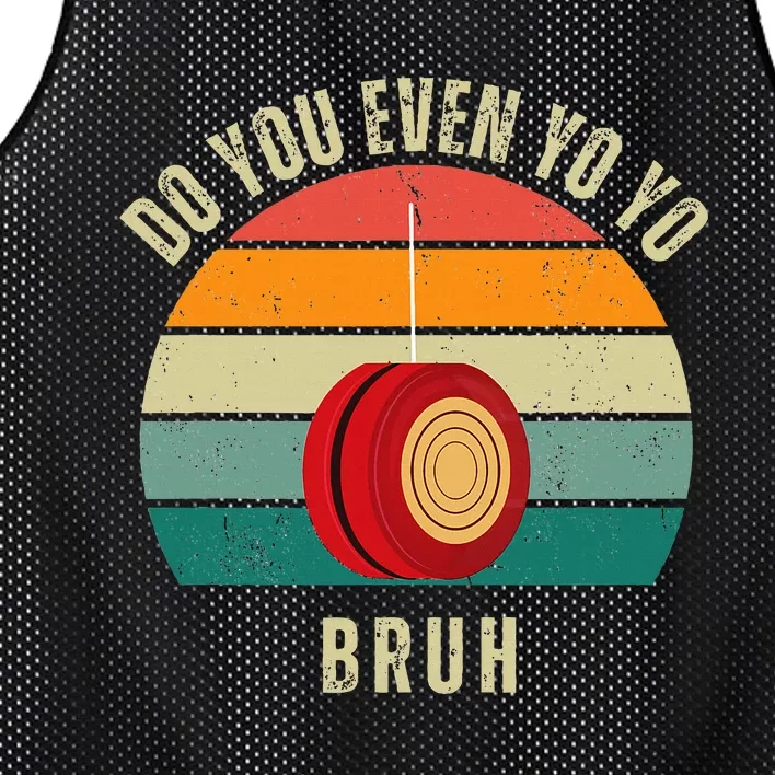 Yo Yo Do You Even Yo Yo Bruh Mesh Reversible Basketball Jersey Tank