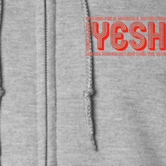 YESHUA Full Zip Hoodie