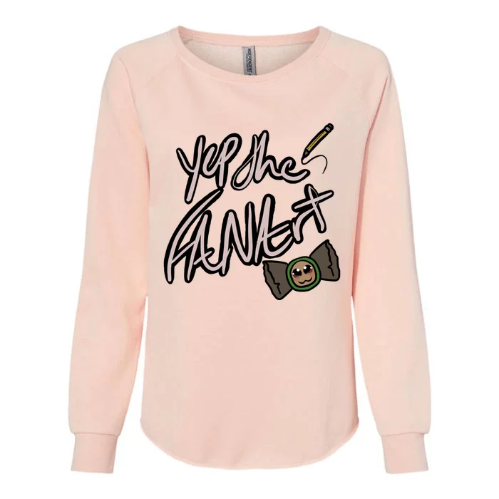 Yepthefanart Womens California Wash Sweatshirt