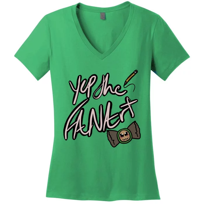 Yepthefanart Women's V-Neck T-Shirt