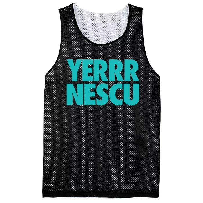 Yerrrnescu Mesh Reversible Basketball Jersey Tank