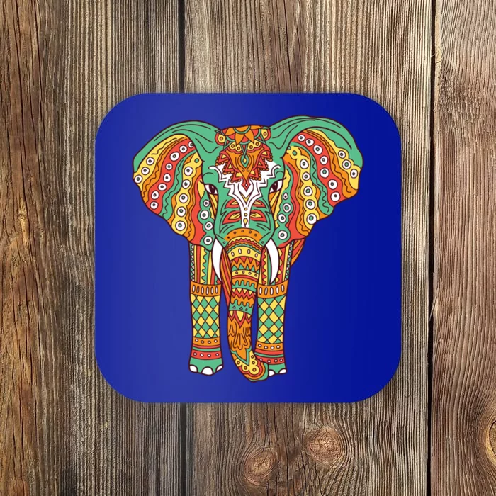 Yin Yoga Elephant Dala S S Buddhism Meditation Gift Coaster