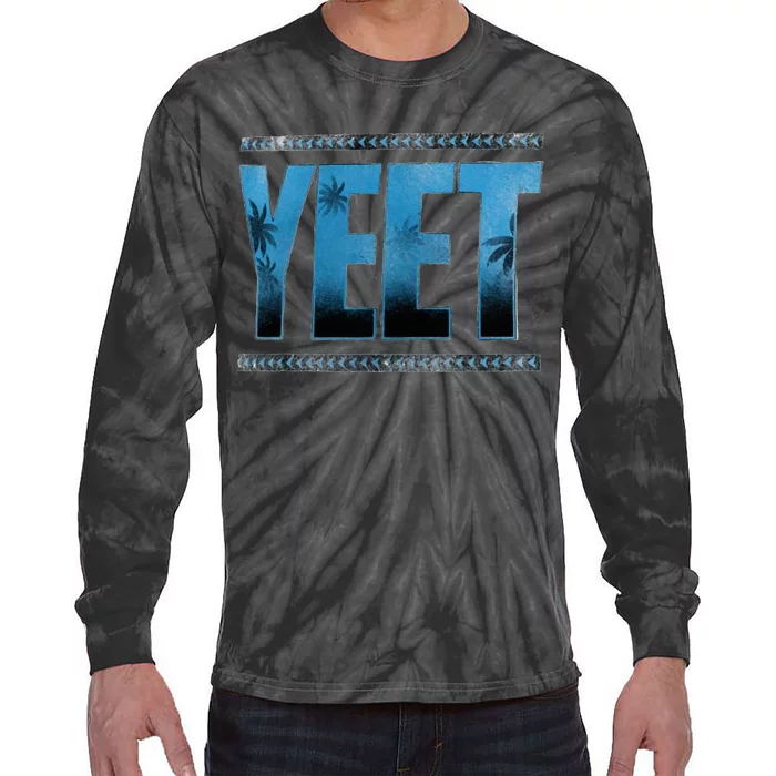 yeet Tie-Dye Long Sleeve Shirt