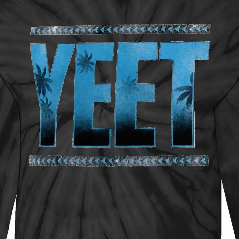 yeet Tie-Dye Long Sleeve Shirt