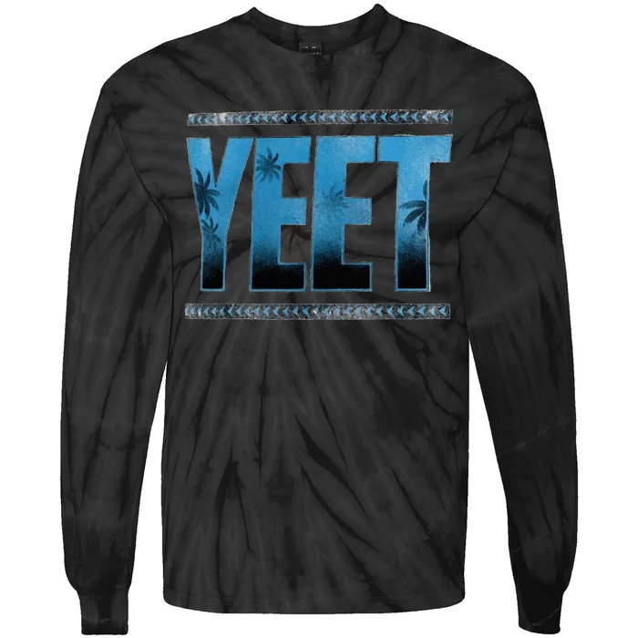 yeet Tie-Dye Long Sleeve Shirt