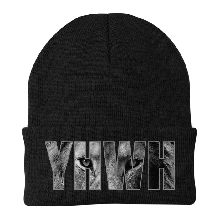 Yhwh Yahweh God Lion Clothing Knit Cap Winter Beanie