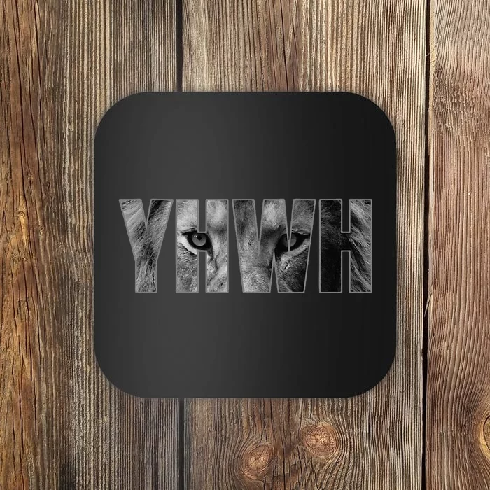 Yhwh Yahweh God Lion Clothing Coaster