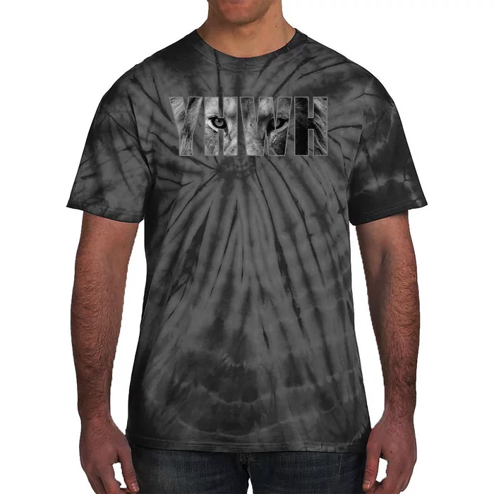 Yhwh Yahweh God Lion Clothing Tie-Dye T-Shirt