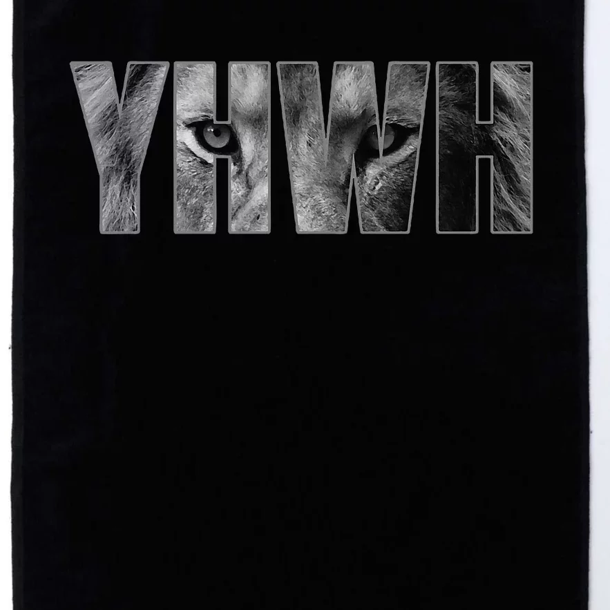 Yhwh Yahweh God Lion Clothing Platinum Collection Golf Towel