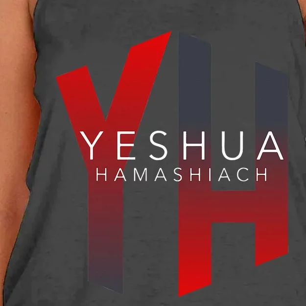 Yh Yeshua Hamashiach Women's Knotted Racerback Tank