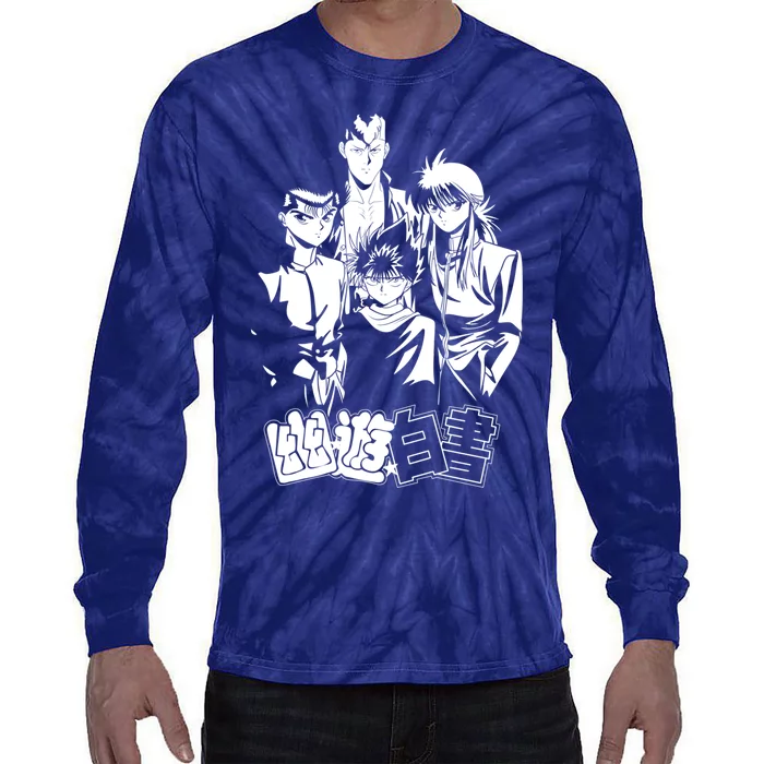 Yu Yu Hakusho Tie-Dye Long Sleeve Shirt